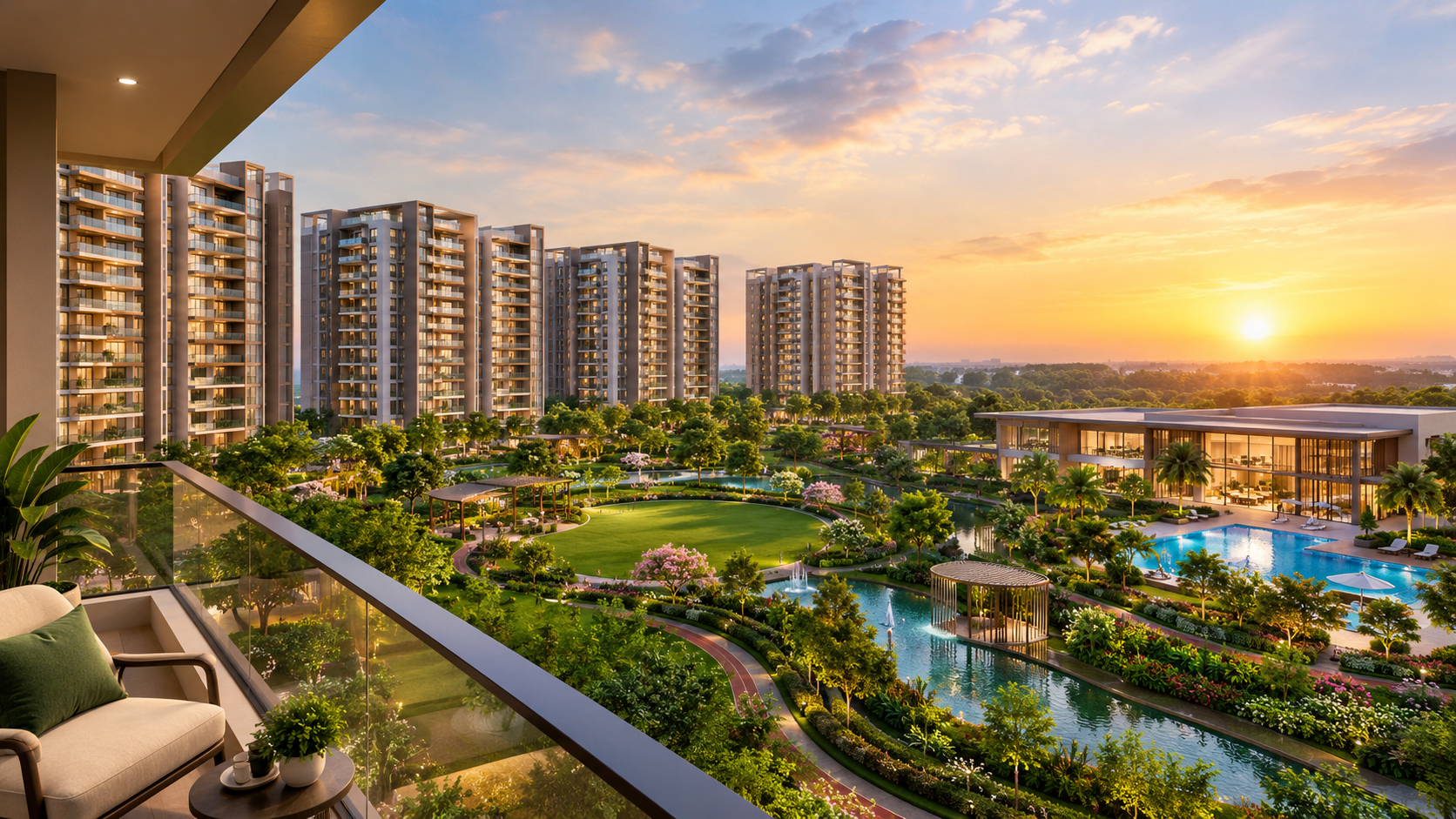 Central Park 4 residences in Sector 104